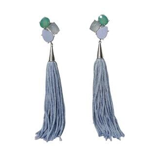 Mignonne Gavigan Jewel Tassel Earrings NWT